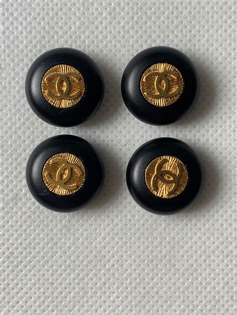 chanel buttons vintage|authentic Vintage Chanel buttons.